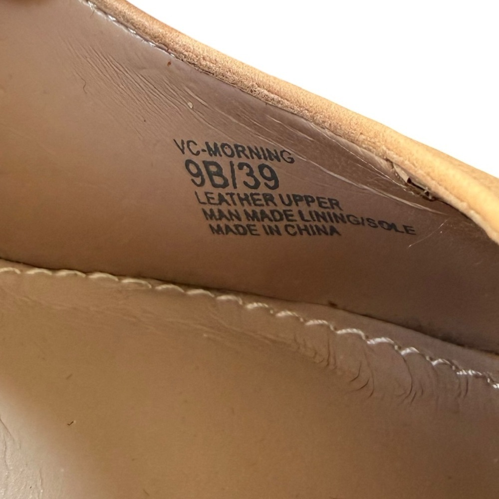 Vince Camuto Morning Leather High Heels Platform Pumps Size 9 - Picture 11 of 16